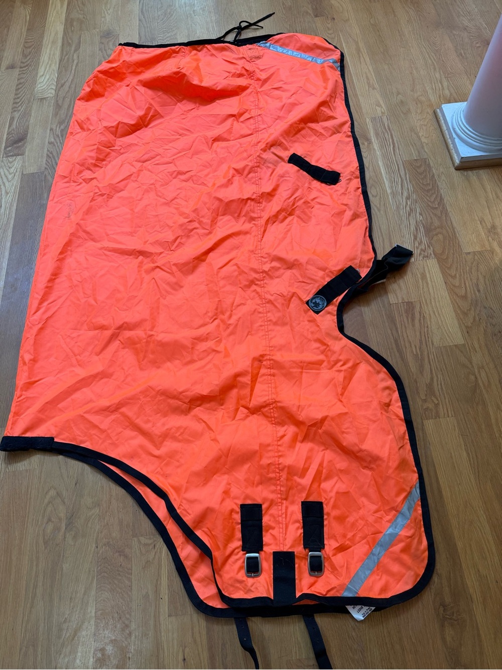 Equestrian CENTAUR brand High-Visibility Orange Nylon Waterproof sheet